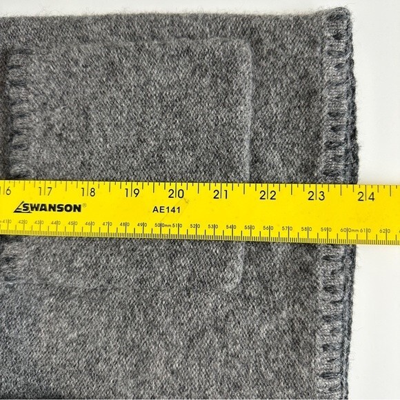 Vintage RedHead Grey Wool Collared Cardigan Sweater S - Picture 6 of 8